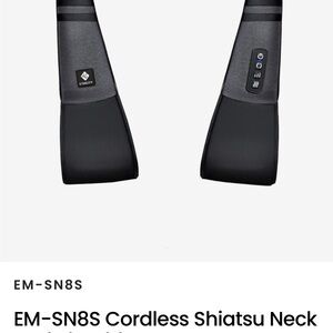 EM-SN8S Cordless Shiatsu Neck Massager - Black